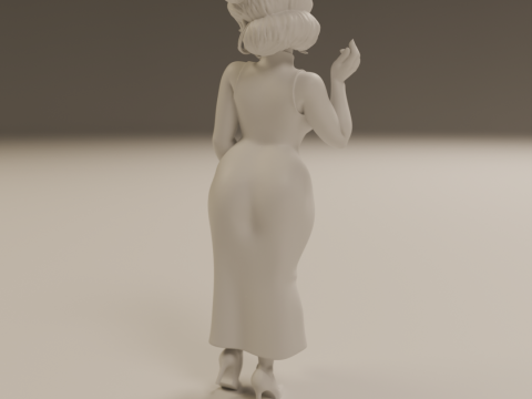 Chinese pin-up 3D Print Model