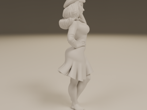 Pin-up france 3Dプリントモデル