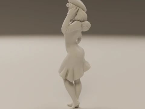Pin-up france 3D Print Model