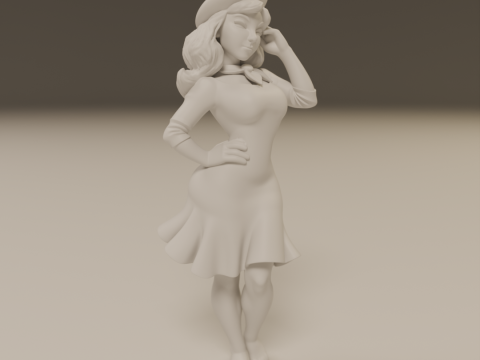 Pin-up france 3Dプリントモデル