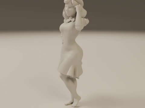 Pin-up france 3D Print Model