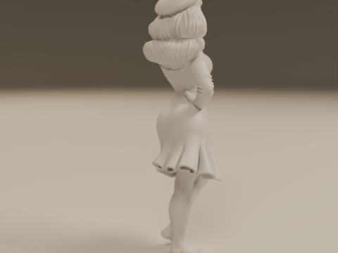 Pin-up france 3Dプリントモデル