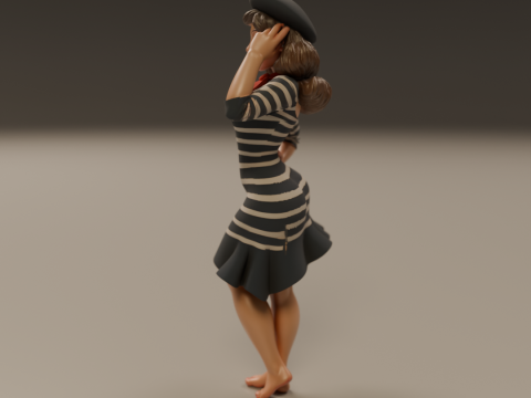 Pin-up france 3Dプリントモデル