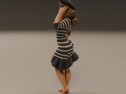 Pin-up france 3D Print Model