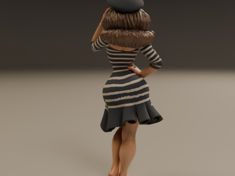 Pin-up france 3Dプリントモデル