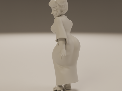 Japanese pin-up 3D 打印模型