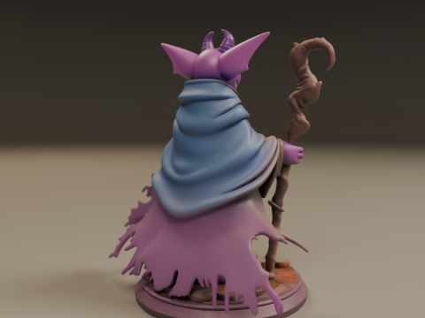 Arcane Shadow Sorcerer 3D 打印模型