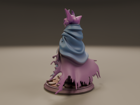 Arcane Shadow Sorcerer 3D 打印模型