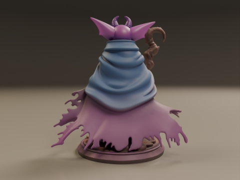 Arcane Shadow Sorcerer 3D 打印模型