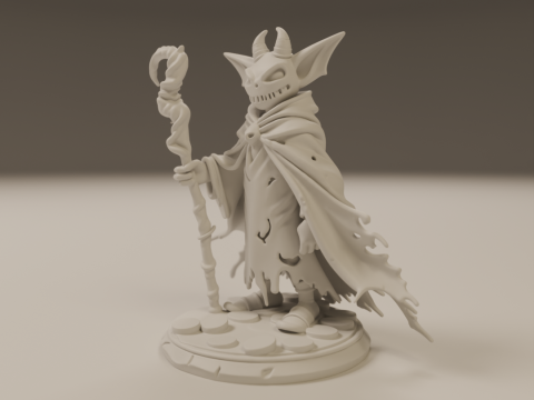 Arcane Shadow Sorcerer 3D 打印模型