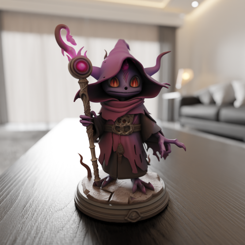 Noctheris Ancient Shadows 3D 프린트 모델 .c4d .max .obj .3ds .fbx .stl .blend 