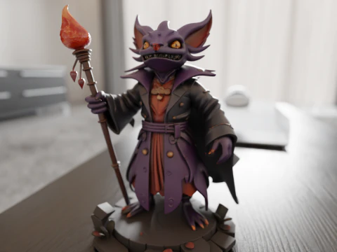 पाइर्रक्स द मिसचीफ मैज 3D प्रिंट मॉडल