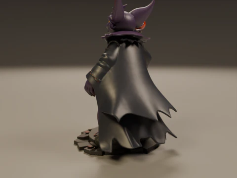 Pyrrux the Mischief Mage 3D Print Model