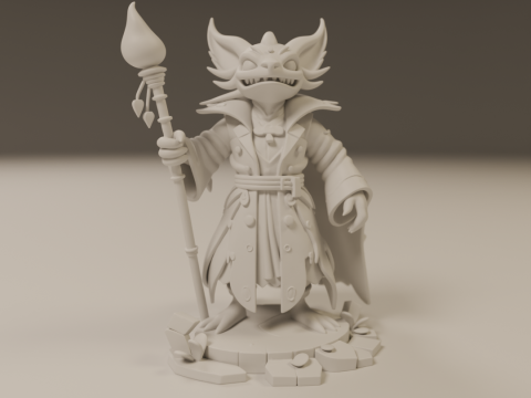 Pyrrux the Mischief Mage 3D Принт Модель
