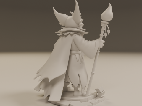 Pyrrux the Mischief Mage 3D Принт Модель
