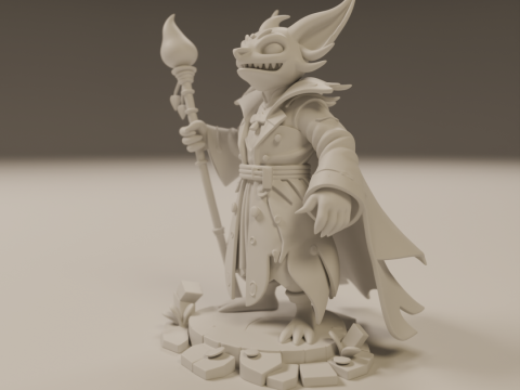 Pyrrux the Mischief Mage 3D Принт Модель