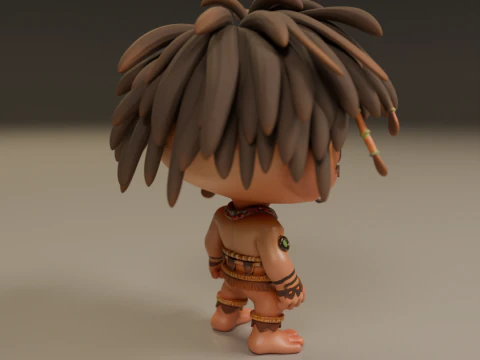Tribal fantasy RPG 3D Print Model