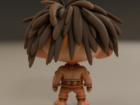 Tribal fantasy RPG 3D Print Model