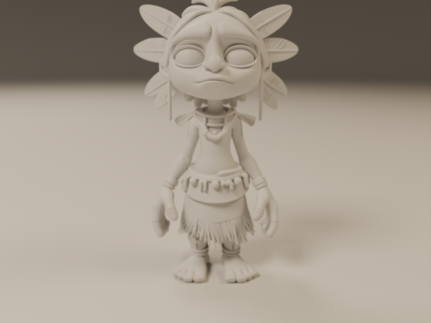 Gioco di ruolo fantasy tribale Modello di stampa 3D