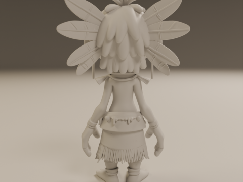 Gioco di ruolo fantasy tribale Modello di stampa 3D