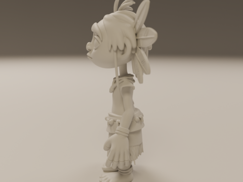 Gioco di ruolo fantasy tribale Modello di stampa 3D