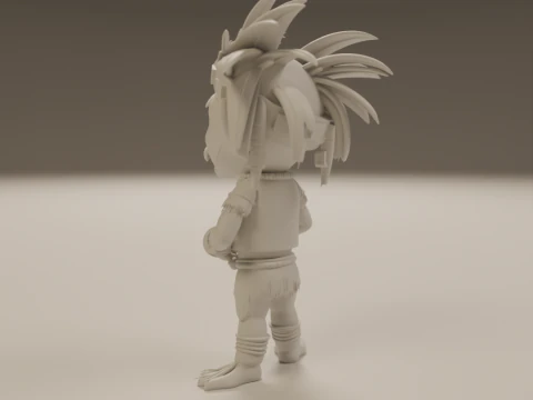 Tribal fantasy RPG 3D Print Model