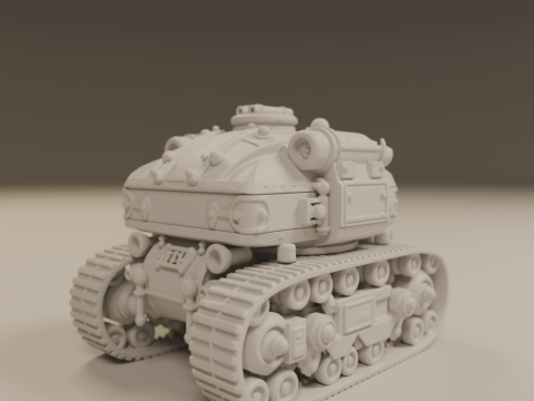 Tank steampunk 3D Baskı Modeli