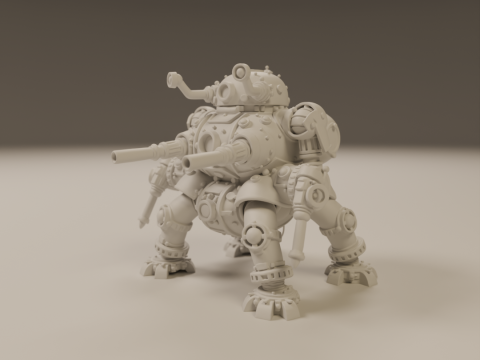 Tank steampunk Modelo de Impressão 3D