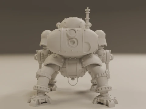 Tank steampunk 3D Print Model
