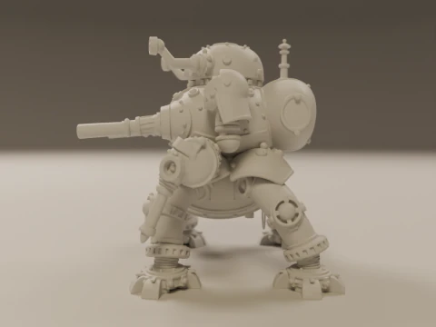 Tank steampunk 3D Print Model
