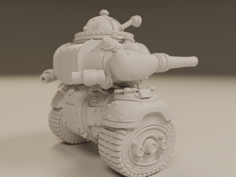 Tank steampunk 3D 打印模型