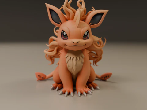 Pocket monsters 3D Print Model