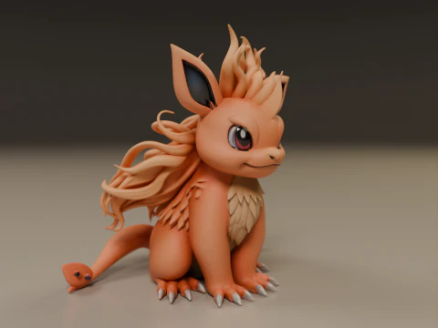 Pocket monsters 3D Print Model