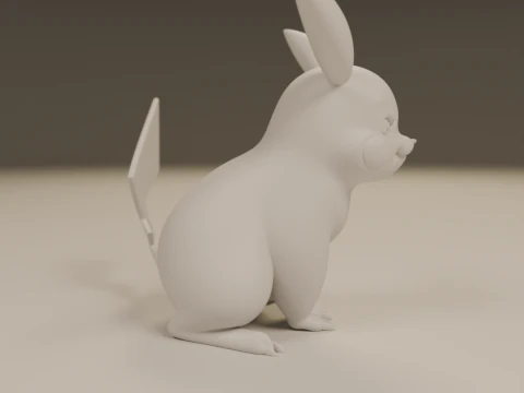 Pocket monsters 3D Print Model