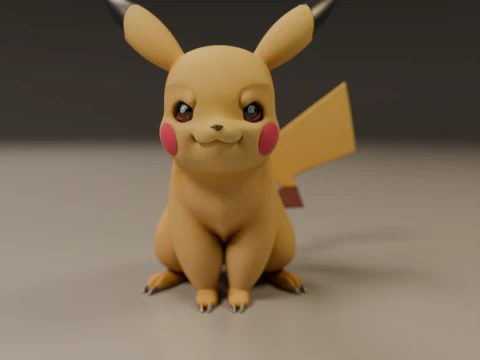 Pocket monsters 3D Print Model