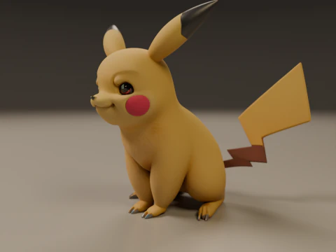 Pocket monsters 3D Print Model