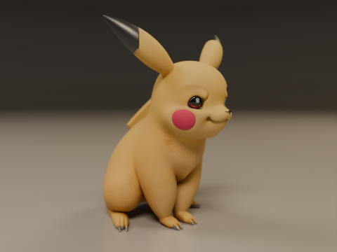 Pocket monsters Model Cetak 3D