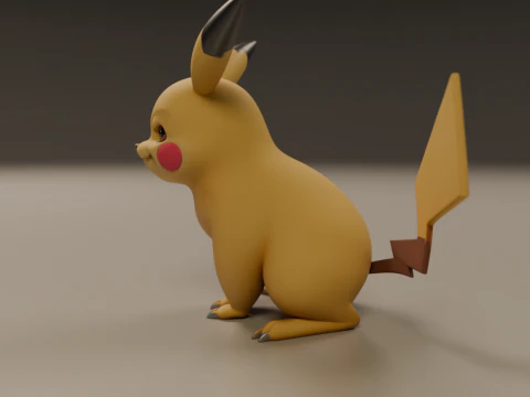 Pocket monsters 3D Print Model