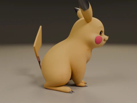 Pocket monsters 3D Print Model