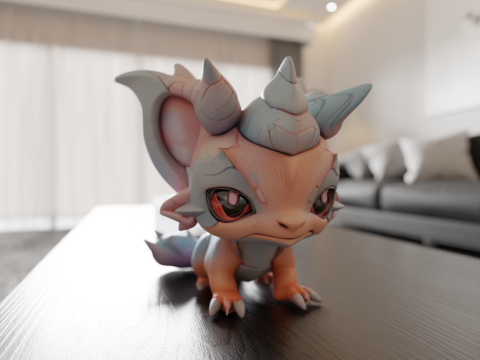 Pocket monsters 3Dプリントモデル