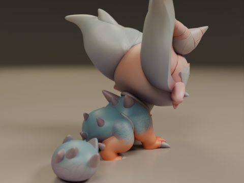 Pocket monsters 3D 打印模型