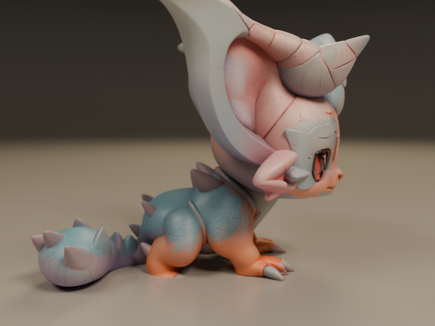 Pocket monsters 3D 打印模型