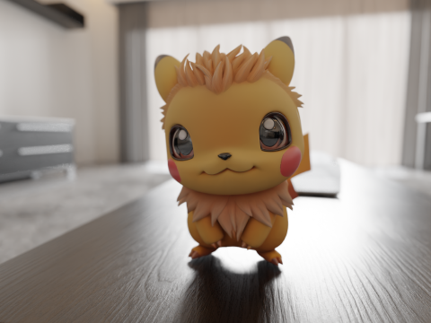 Pocket monsters 3Dプリントモデル