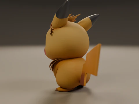 Pocket monsters 3D Print Model