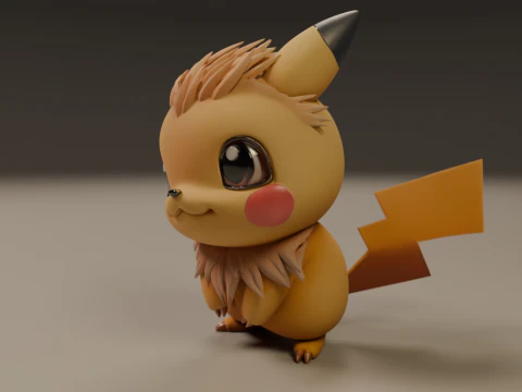 Pocket monsters 3D Print Model