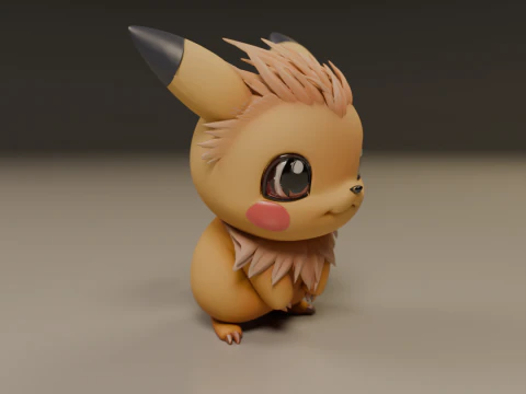 Pocket monsters 3D Print Model