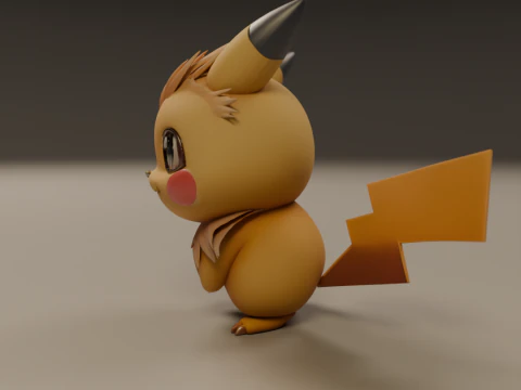 Pocket monsters 3D Print Model