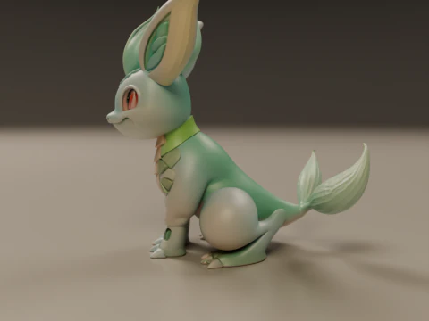 Pocket monsters 3D Print Model