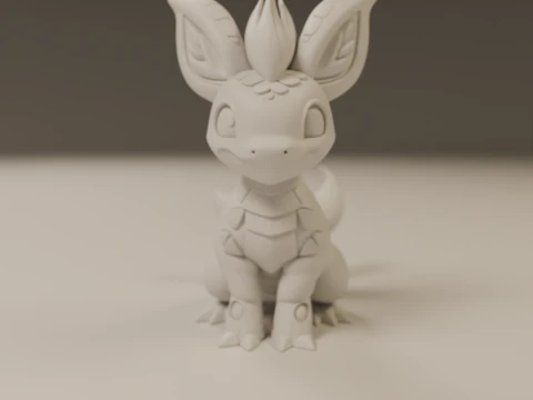 Pocket monsters 3D Print Model