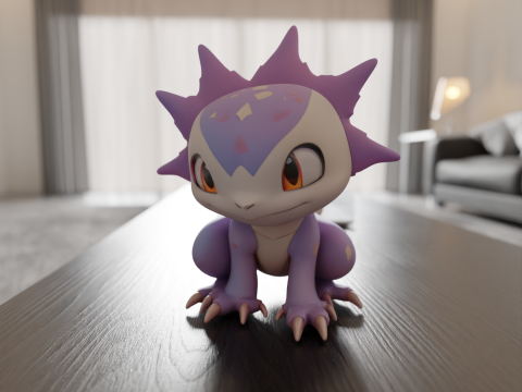 Pocket monsters 3Dプリントモデル